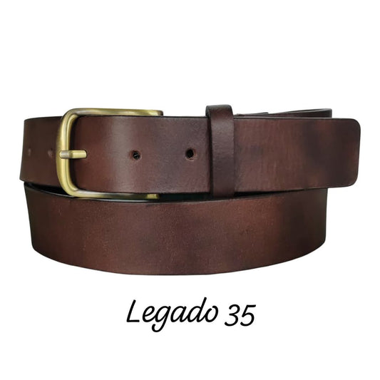 Cinturón Legado 35 Cuero de Búfalo · 35 mm · Tradición que Perdura