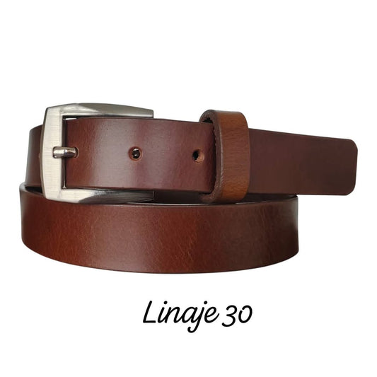 Cinturón Linaje 30 – Cinturón de cuero de Búfalo - Colambre